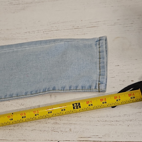 Shein Graphic 1999 Buterfly High Rise Skinny Jeans Size Medium - Picture 8 of 11